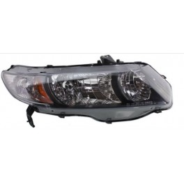 Replacement Passenger Side Headlight-Clear lens,OE comparable,Composite